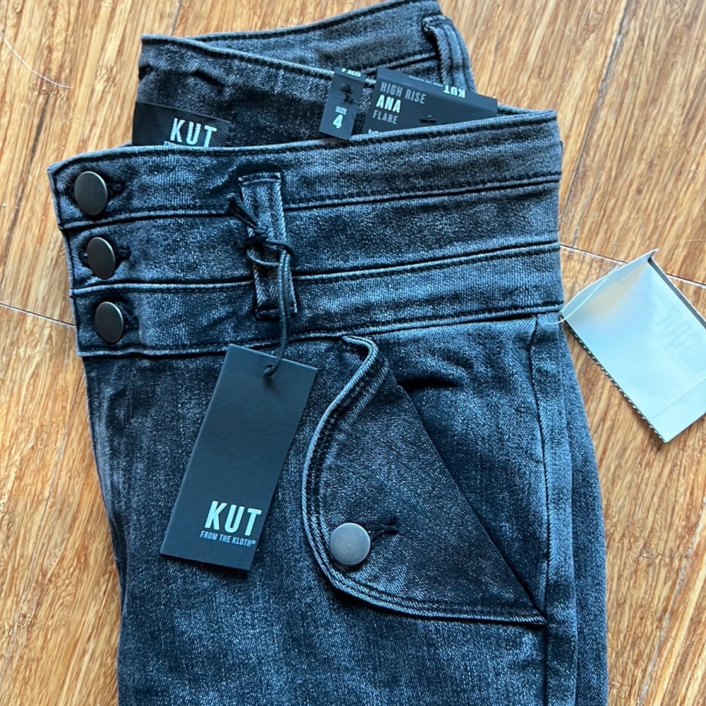 New with tags faded black sexy flare jeans!